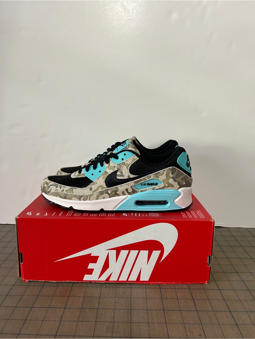 Nike Air Max 90 Premium ‘Camo Pack - Aurora Green’